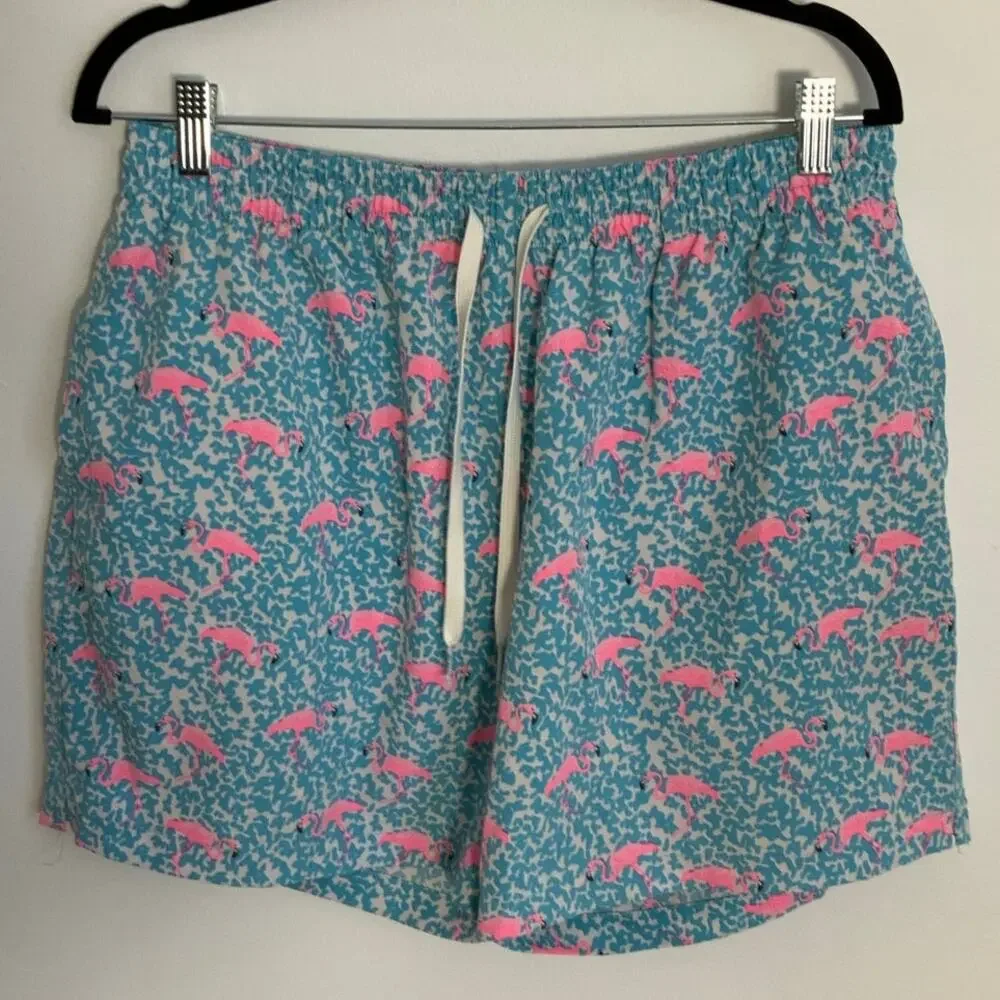 Chubbies XL Flamingo Swim‎ trunks size XL size 5.5